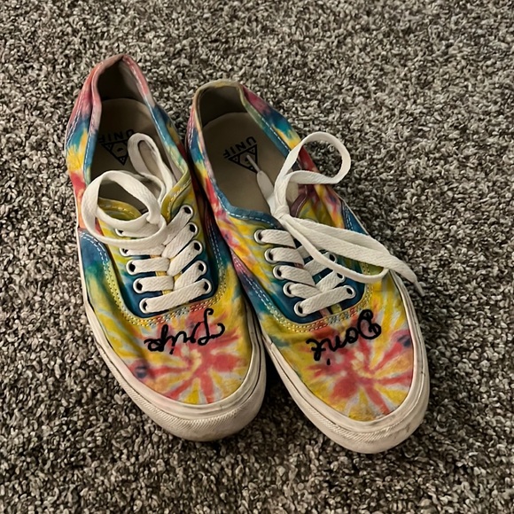 UNIF don’t trip tie dye sneakers - Picture 1 of 2